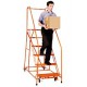 Cotterman 1205R1820-A1 Walk Down Ladder - Expanded Metal Treads