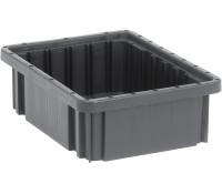 Quantum Conductive Divider Box Containers | ESD-Safe Plastic Storage Solutions