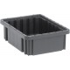Quantum Conductive Dividable Grid Container DG91035CO – ESD-Safe Storage Bin
