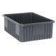 Quantum Conductive Dividable Grid Container DG93060CO – ESD‑Safe Storage Tote