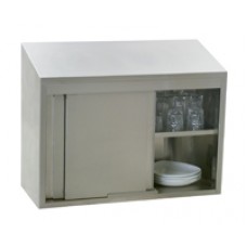 Eagle Group WCS-24 Stainless Steel Wall Cabinet with Sliding Doors Eagle Group WCS-24 Stainless Steel Wall Cabinet with Sliding Doors