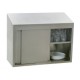 Eagle Group WCS-24 Stainless Steel Wall Cabinet with Sliding Doors