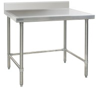 Eagle Spec-Master Marine Stainless Bench - Backsplash - Stainless Base-Legs