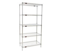 Eagle 5-Shelf Chrome Wire Shelving