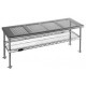 Eagle PCRB1836 Stainless Steel Perforated Top Gowning Bench