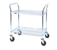 Eagle Group 2-Shelf Wire Utility Carts