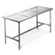 Eagle Group CRPT2436T Perforated Top Brushed Stainless Cleanroom Table
