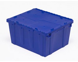 LEWISbins FP261 Plastic Attached Lid Distribution Container