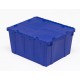 LEWISbins FP261 Plastic Attached Lid Distribution Container