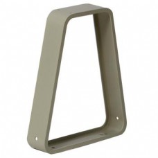 Hallowell 4820 Painted Aluminum Trapezoid Bench Pedestal Hallowell 4820 Painted Aluminum Trapezoid Bench Pedestal