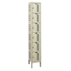 Hallowell U1228-6HDV Industrial Heavy Duty Ventilated Lockers