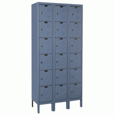 Hallowell U3228-6 Industrial Premium Steel Lockers Hallowell U3228-6 Industrial Premium Steel Lockers