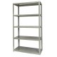 Hallowell HCS361884-5HG Industrial High-Capacity Steel Die Rack – Reinforced 2,800 lb Shelves, Adjustable Heavy-Duty Bolted Shelving