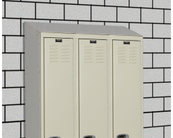 Hallowell U3258-6HDV Industrial Heavy Duty Ventilated Lockers