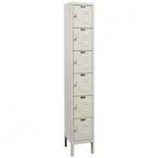 Hallowell U1228-6G Galvanite Corrosion Resistant Box Lockers
