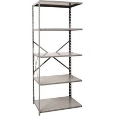 Hallowell A4510-12 Hi-Tech 5-Shelf Add-On Storeroom Shelving | 36"W x 12"D x 87"H | 500 lb Shelf Capacity Hallowell A4510-12 Hi-Tech 5-Shelf Add-On Storeroom Shelving | 36"W x 12"D x 87"H | 500 lb Shelf Capacity