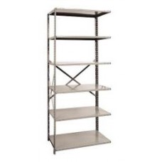 Hallowell 6-Shelf Hi-Tech A4511-12 Stockroom Shelving Hallowell 6-Shelf Hi-Tech A4511-12 Stockroom Shelving