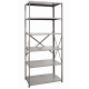 Hallowell 5511-12 Hi-Tech 6-Shelf Heavy-Duty Stockroom Shelving 