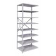 Hallowell A4513-18PL-AM MedSafe Antimicrobial Add-on Shelving