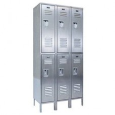 Hallowell USS3288-2 304 Stainless Steel Lockers Hallowell USS3288-2 304 Stainless Steel Lockers