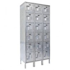 Hallowell USS3288-6 304 Stainless Steel Lockers