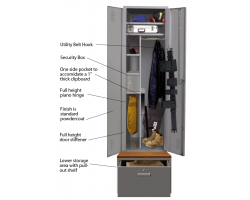 Hallowell HERL442-1 Emergency Response Welded TaskForceXP Locker