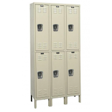 Hallowell U3588-2 Double Tier Premium Steel Lockers Hallowell U3588-2 Double Tier Premium Steel Lockers