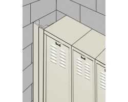 Hallowell U3258-6HDV Industrial Heavy Duty Ventilated Lockers