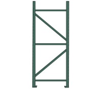 Husky Pallet Rack Upright Frames