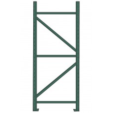 Husky Pallet Rack Upright Frame IU18360096 – 36"D x 96"H | Heavy Duty Teardrop Style Husky Pallet Rack Upright Frame IU18360096 – 36"D x 96"H | Heavy Duty Teardrop Style