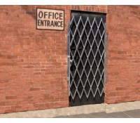 IEP Folding Door Security Gates | Industrial Safety Gates for 48” Doorways