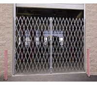 IEP Pair Folding Dock Security Gates | Industrial Dock Protection