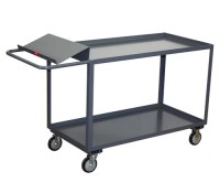 Jamco 2-Shelf SO-Series Steel Service Cart