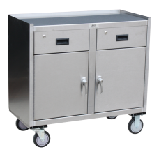Jamco YV136-U5 Stainless Steel Mobile Cabinet Cart Jamco YV136-U5 Stainless Steel Mobile Cabinet Cart