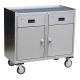 Jamco YV136-S5 Stainless Steel Mobile Cabinet Cart