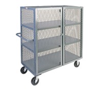Jamco 3-Shelf VC-Series Mesh Security Cart