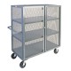 Jamco 3-Shelf VC260-P6 Wire Mesh Security Cart