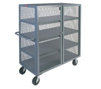 Jamco 4-Shelf VD-Series Mesh Security Cart