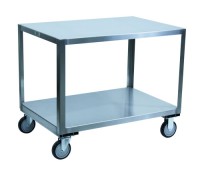 Jamco 2-Shelf YB Stainless Transfer Table Cart
