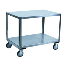 Jamco YB248-U5 Stainless Steel 2-Shelf Transfer Table Cart Jamco YB248-U5 Stainless Steel 2-Shelf Transfer Table Cart