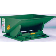 Jesco Low Profile Self-Dumping Hopper 212299 | Compact Steel Hopper for Material Handling Jesco Low Profile Self-Dumping Hopper 212299 | Compact Steel Hopper for Material Handling