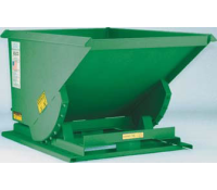 Jesco Extra Duty Self-Dumping Formed Base Hoppers