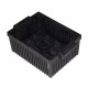 Kadon Heavy-Duty Vented Tote Box HT1510062210 | Rugged Plastic Storage with Ventilation