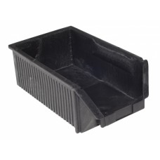 Kadon Heavy-Duty Hopper Front Bin HH191107001000 | Open-Front Plastic Storage Bin Kadon Heavy-Duty Hopper Front Bin HH191107001000 | Open-Front Plastic Storage Bin
