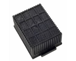 Kadon Heavy-Duty Vented Tote Box HT1510062210 | Rugged Plastic Storage with Ventilation