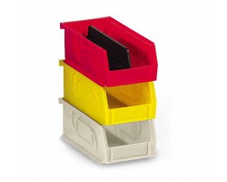 LEWISbins PB1416-7 Plastic Hopper Front Small Part Bins - 6 per Carton