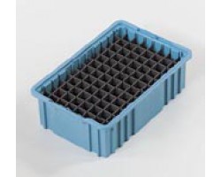 LEWISbins DC1025 Plastic Divider Box Container - 12 per Carton