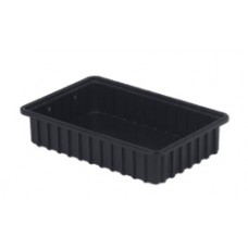LEWISbins DC1035-XL Conductive Divider Box Container - 8 per Carton LEWISbins DC1035-XL Conductive Divider Box Container - 8 per Carton