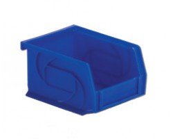 LEWISbins PB54-3 Hopper Front Small Part Plastic Bins - 12 per Carton
