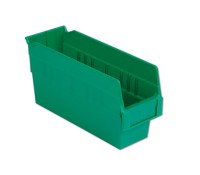 LEWISBins 6 Inch Plastic Shelf Bins High Capacity Storage
